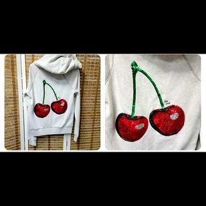 🍒VS PINK bling🍒hoodie🍒RARE HARD TO FIND🍒